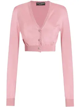 Dolce & Gabbana: Розовый кардиган 