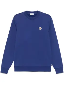 Moncler: Хлопковый свитшот 