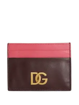 Dolce & Gabbana: Красный картхолдер  DG