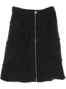 CHANEL Pre-Owned: Твидовая юбка 
