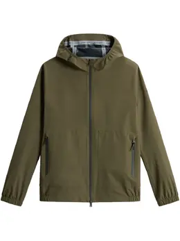 Woolrich: Куртка  Pacific с капюшоном