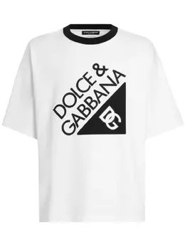 Dolce & Gabbana: Футболка  T с принтом