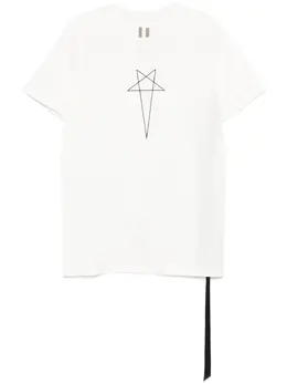 Rick Owens DRKSHDW: Чёрная футболка  Level