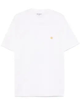 Carhartt WIP: Белая футболка  Chase