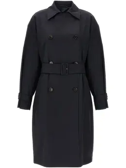 Max Mara: Голубой плащ 