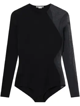 Stella McCartney: Чёрный боди 