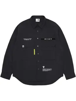 AAPE BY *A BATHING APE®: Рубашка с принтом 