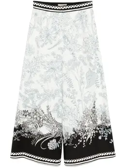 Elie Saab: Хлопковые брюки 