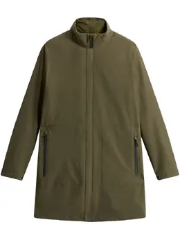 Woolrich: Зелёный плащ 