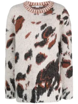 Stella McCartney: Белый свитер 