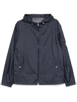 Moncler: Голубая куртка 