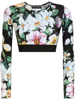 Dolce & Gabbana: Футболка  T с растительным принтом