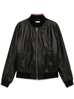 Bally: Кожаная куртка 
