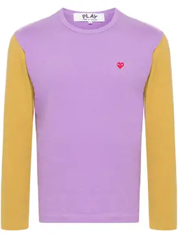 Comme Des Garçons Play: Хлопковая футболка  Heart