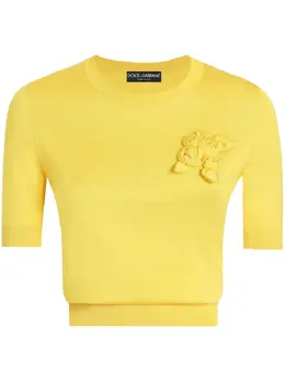 Dolce & Gabbana: Футболка  T с растительным принтом