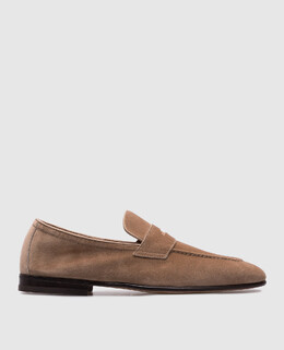 Brunello Cucinelli: Бежевые туфли 