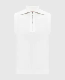 Brunello Cucinelli: Білі жилети 