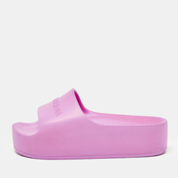 Balenciaga: Розовые сандалии 