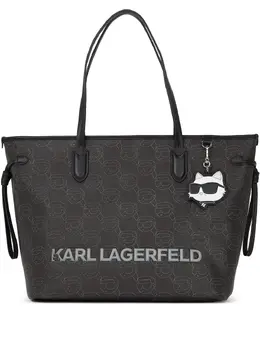 Karl Lagerfeld: Чёрная сумка-шоппер 