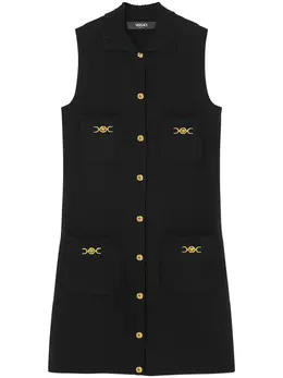 Versace: Трикотажное платье  Medusa