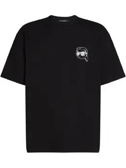 Karl Lagerfeld: Чёрная футболка 