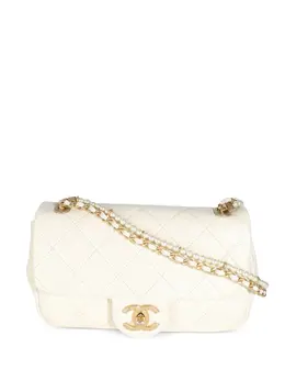 CHANEL Pre-Owned: Белая сумка 