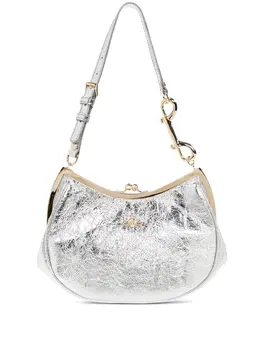 Vivienne Westwood: Серебристая сумка  Orb