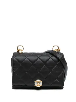 CHANEL Pre-Owned: Чёрная сумка через плечо 