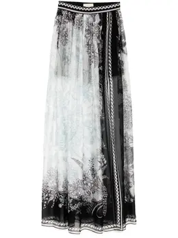 Elie Saab: Шифоновая юбка 