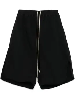 Rick Owens DRKSHDW: Чёрные шорты 