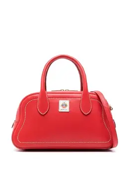Bally: Красная сумка-шоппер 