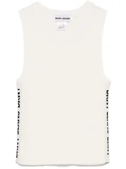 DKNY: Белый жилет 