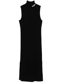 DKNY: Платье миди 