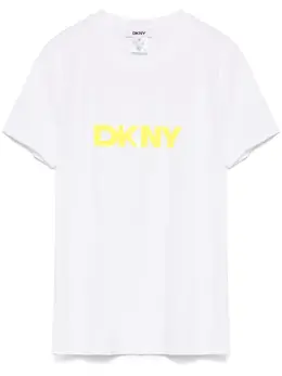 DKNY: Белая футболка 