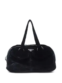 Prada Pre-Owned: Чёрная сумка 
