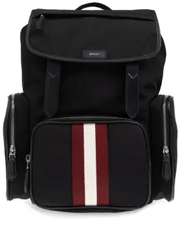 Bally: Чёрный рюкзак 