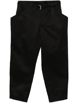 sacai: Хлопковые брюки 