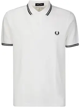 Comme Des Garçons Shirt: Белое поло 