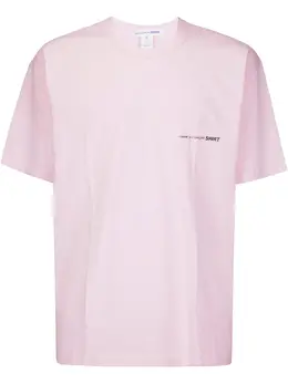 Comme Des Garçons Shirt: Хлопковая футболка 