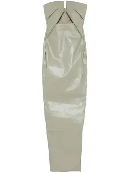 Rick Owens: Зелёное платье 