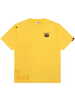 AAPE BY *A BATHING APE®: Жёлтая футболка 
