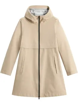 Woolrich: Пуховик с капюшоном 