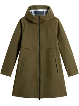 Woolrich: Пуховик с капюшоном 