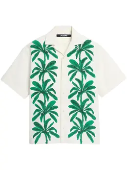 Jacquemus: Светлая рубашка  La Chemise Jean