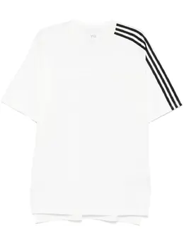 Y-3: Футболка в полоску 