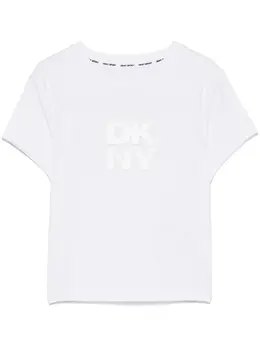 DKNY: Белая футболка 
