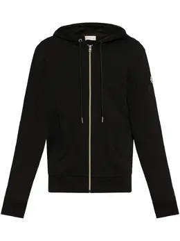 Moncler: Чёрный кардиган 