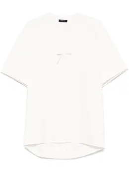 Mugler: Белая футболка 