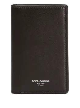 Dolce & Gabbana: Коричневый кошелёк 
