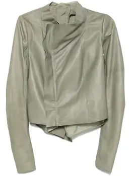Rick Owens: Зелёная куртка 